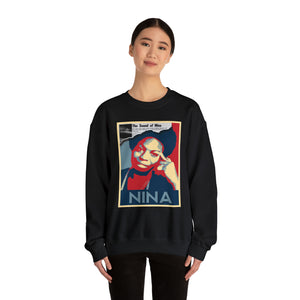 Nina Simone Tribute-Crewneck Sweatshirt