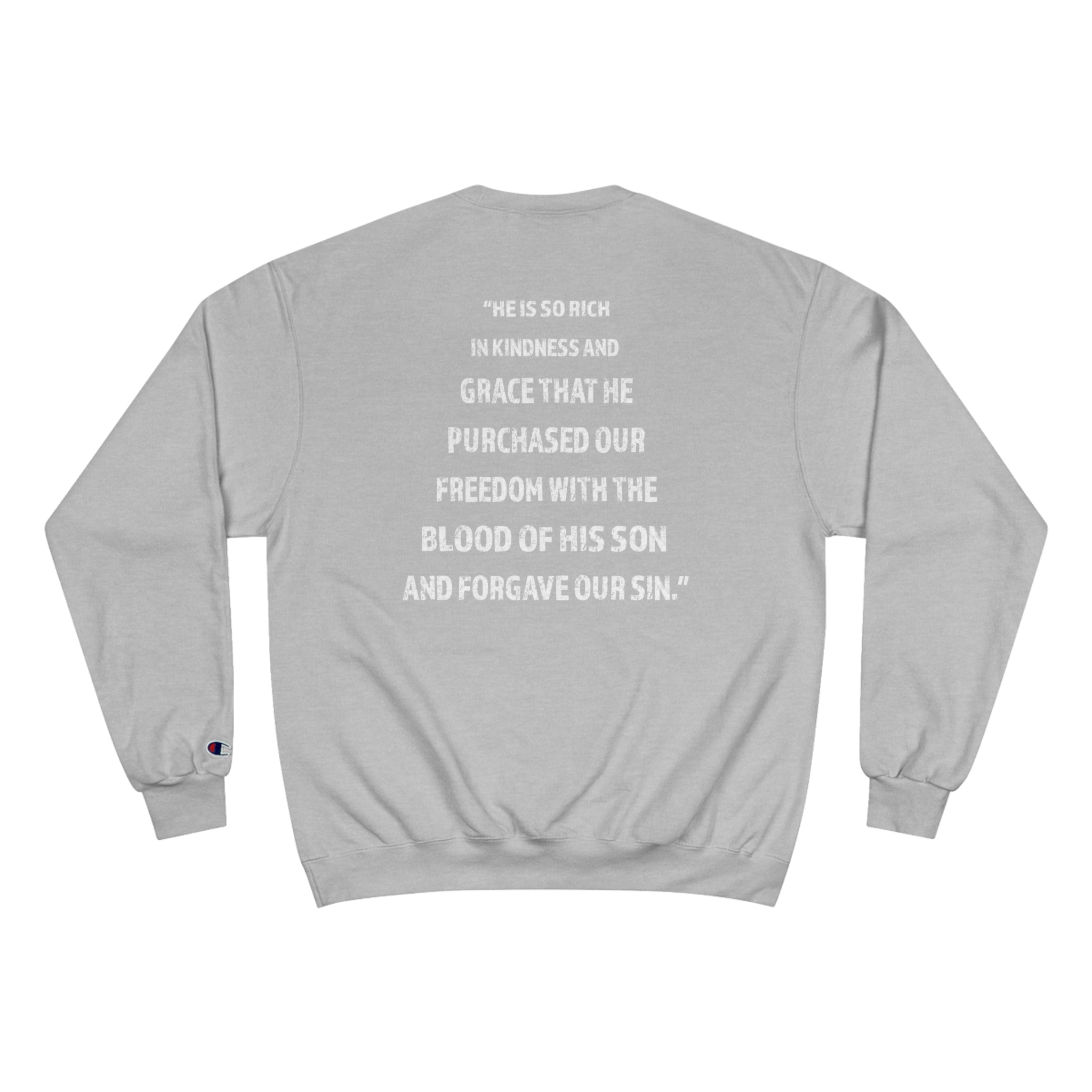 FORGIVEN- Premium Champion Sweatshirt