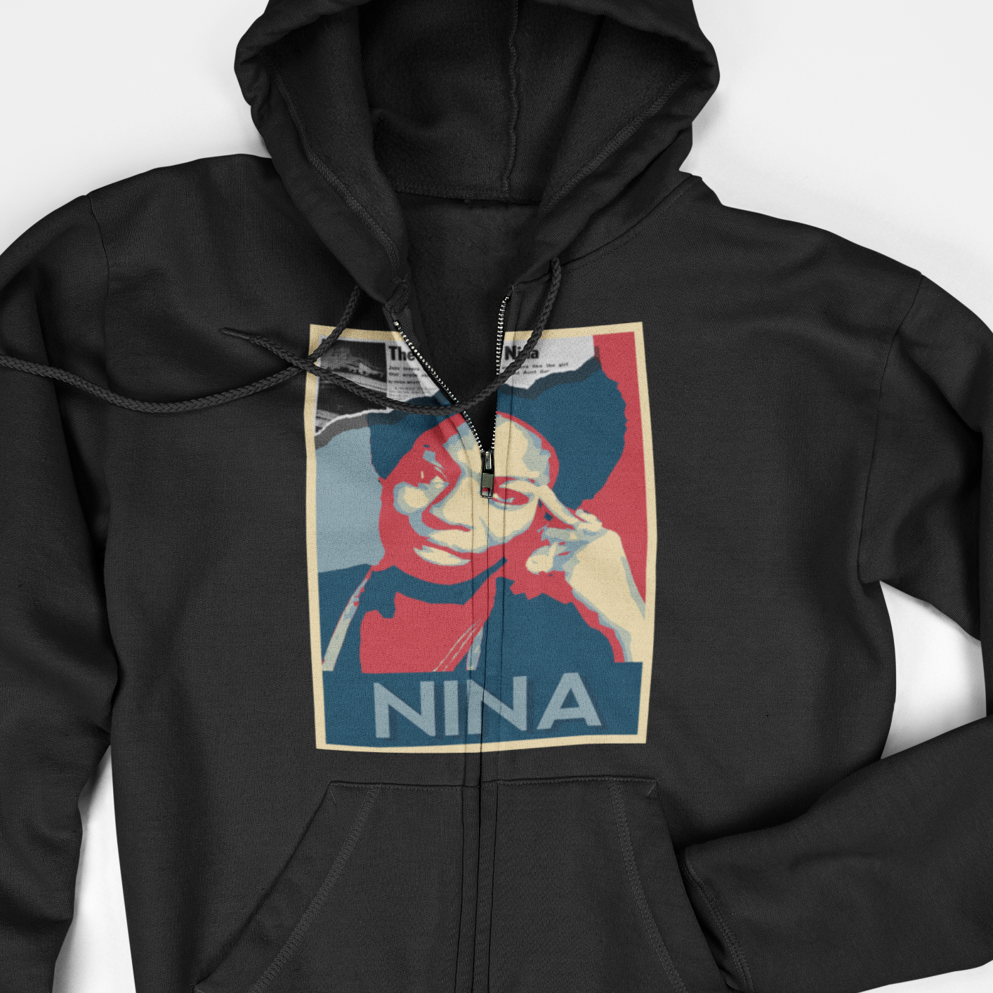 Nina Tribute- Unisex Heavy Blend Full Zip Hoodie