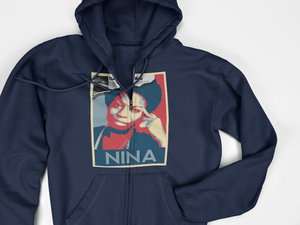 Nina Tribute- Unisex Heavy Blend Full Zip Hoodie