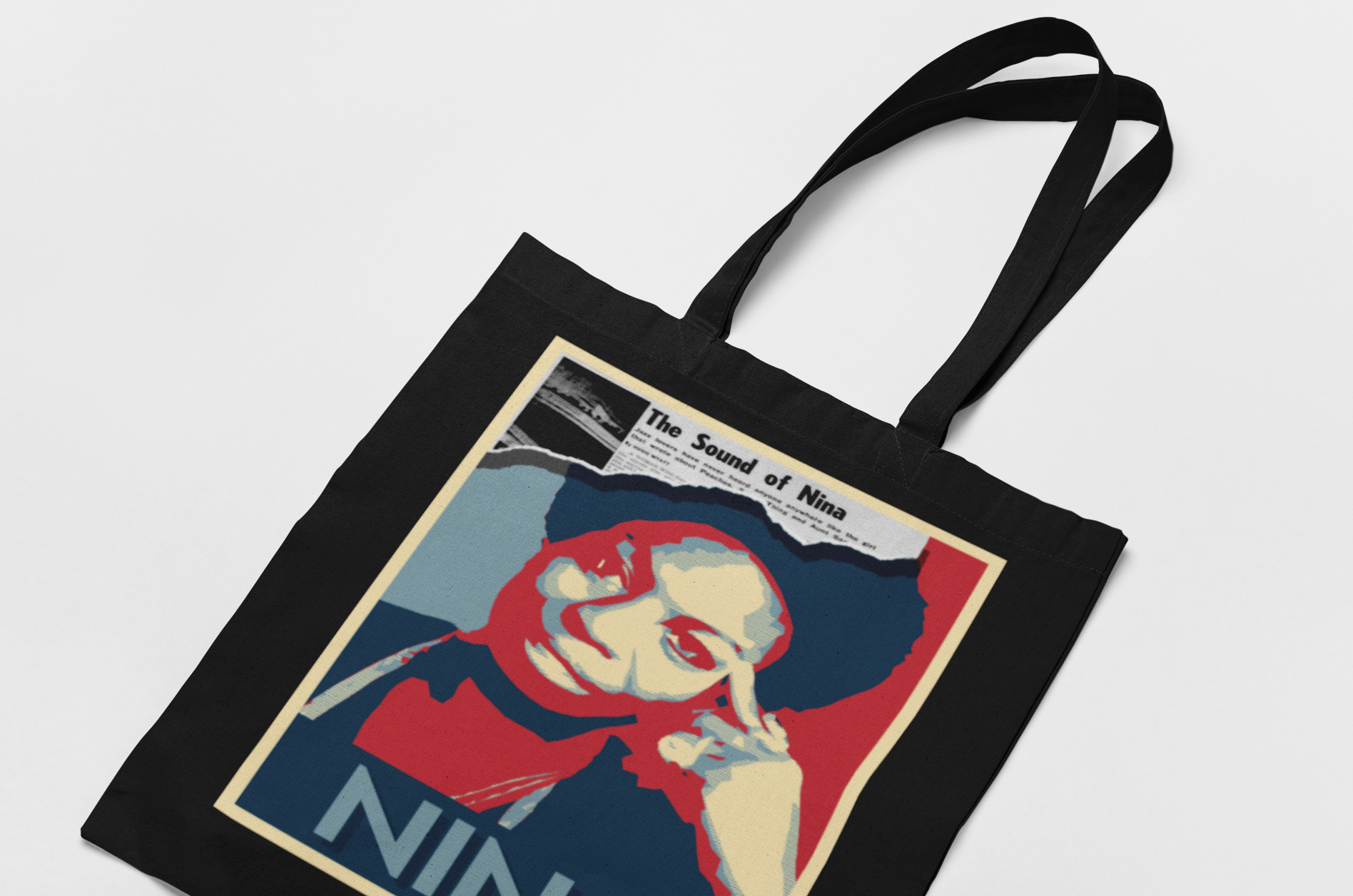 NINA SIMONE TRIBUTE- Cotton Tote Bag