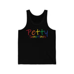 Load image into Gallery viewer, PETTY SOMETIMES COLOR- Unisex Jersey Tank
