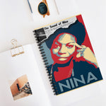 Load image into Gallery viewer, NINA SIMONE TRIBUTE- Spiral Notebook - Ruled Line
