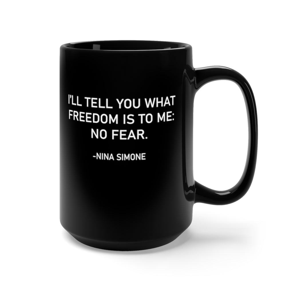 NINA SIMONE TRIBUTE- Black Mug 15oz