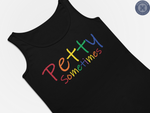 Load image into Gallery viewer, PETTY SOMETIMES COLOR- Unisex Jersey Tank
