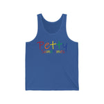 Load image into Gallery viewer, PETTY SOMETIMES COLOR- Unisex Jersey Tank
