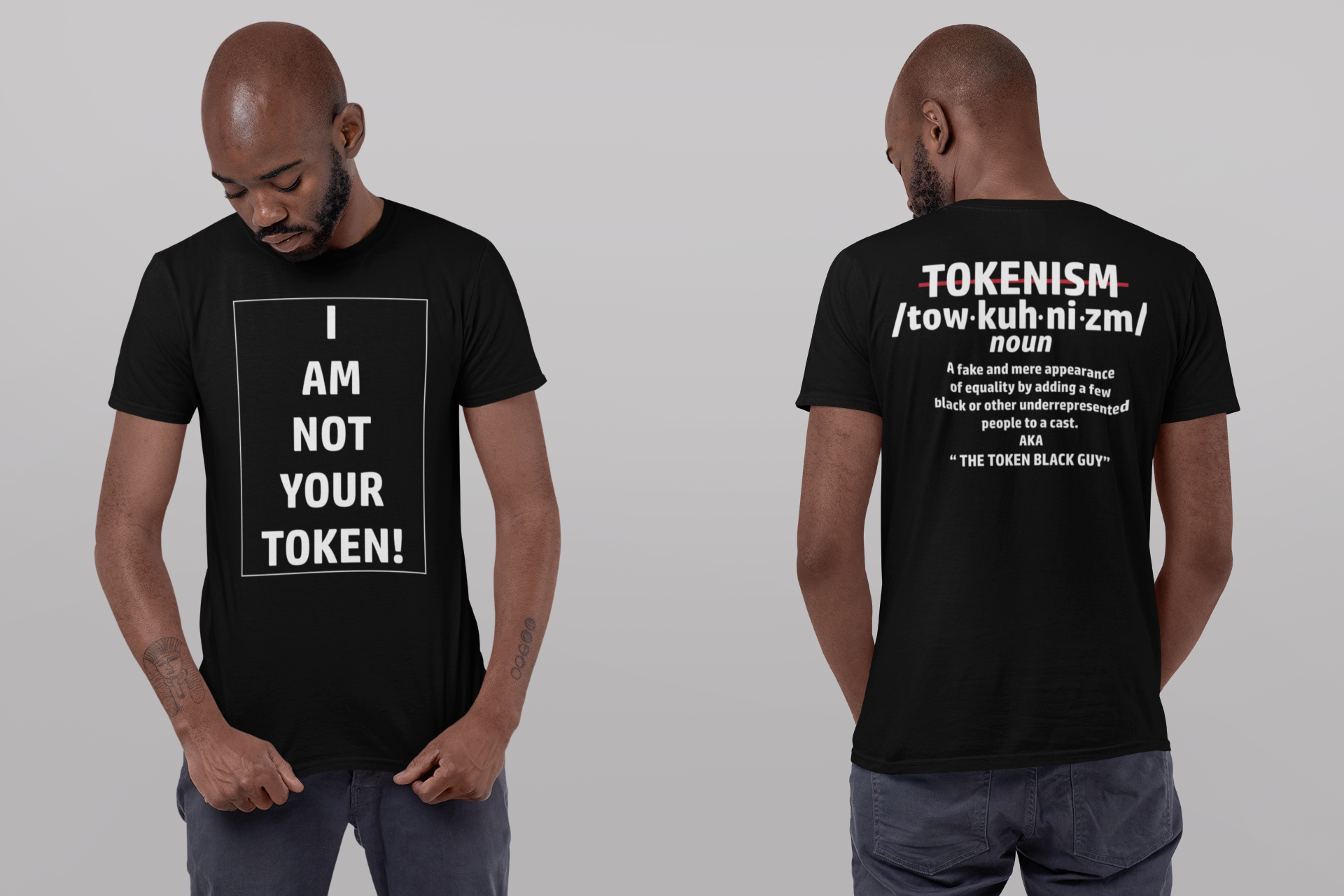 TOKENISM- Unisex Heavy Cotton Tee