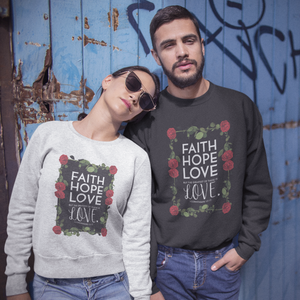 LOVE- Unisex  Sweatshirt